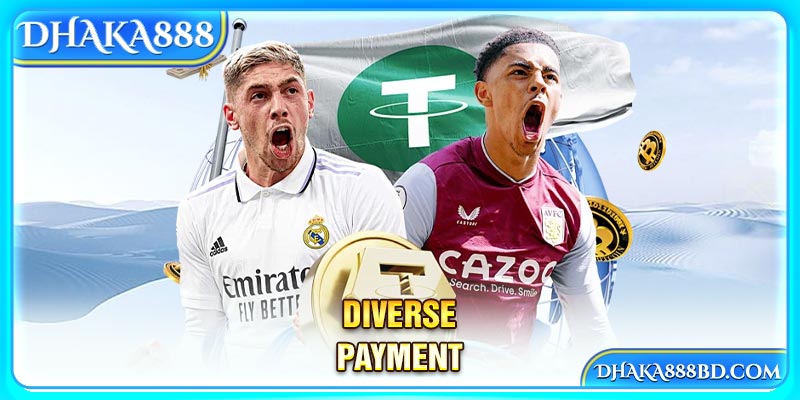 Diverse payment